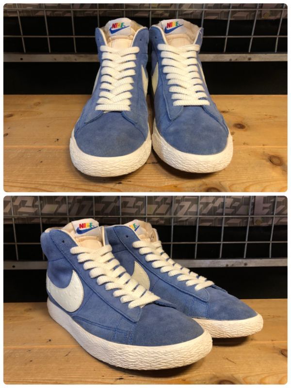 画像: 【34275-2416】NIKE　BLAZER MID PREMIUM VNTG QS　（ブルー/ホワイト）　USED