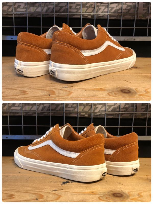 画像: 【34255-2426】VANS　OLD SKOOL SUEDE　（ブラウン/ホワイト）　USED