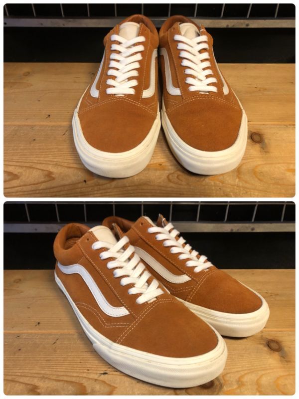 画像: 【34255-2426】VANS　OLD SKOOL SUEDE　（ブラウン/ホワイト）　USED