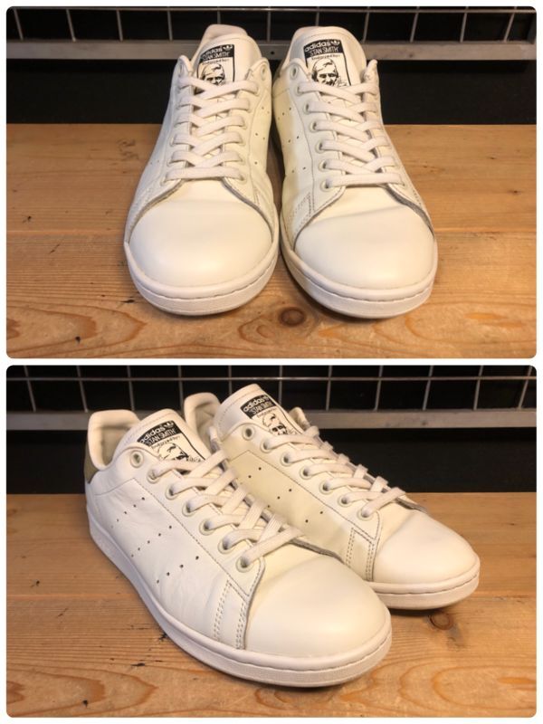 画像: 【34355-2438】adidas　STAN SMITH　（オフホワイト/ブラウン）　USED