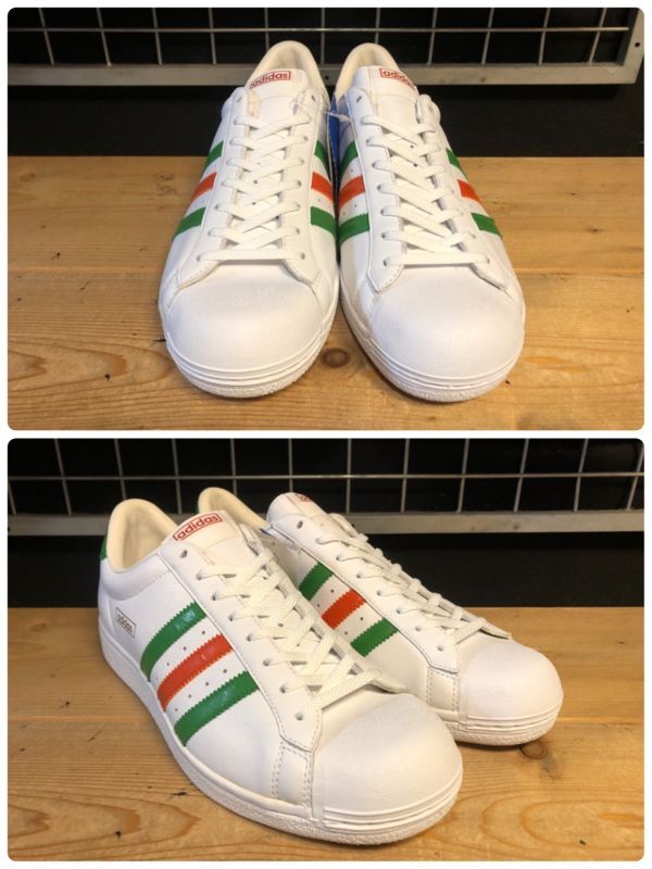 画像: 【34313-2432】adidas　W.BUNGERT　（ホワイト/グリーン/オレンジ）　新品