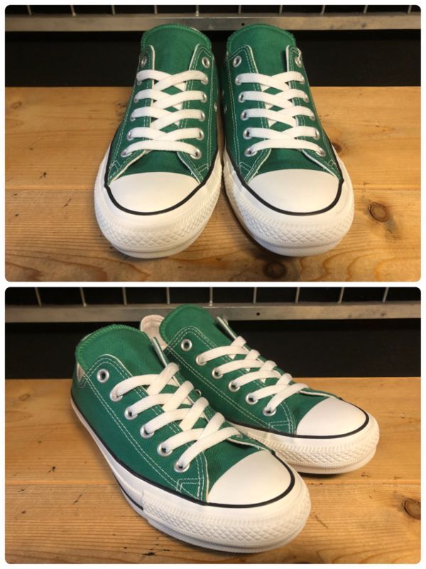 画像: 【34346-2447】converse　ALL STAR 100 COLORS OX　（グリーン）　USED