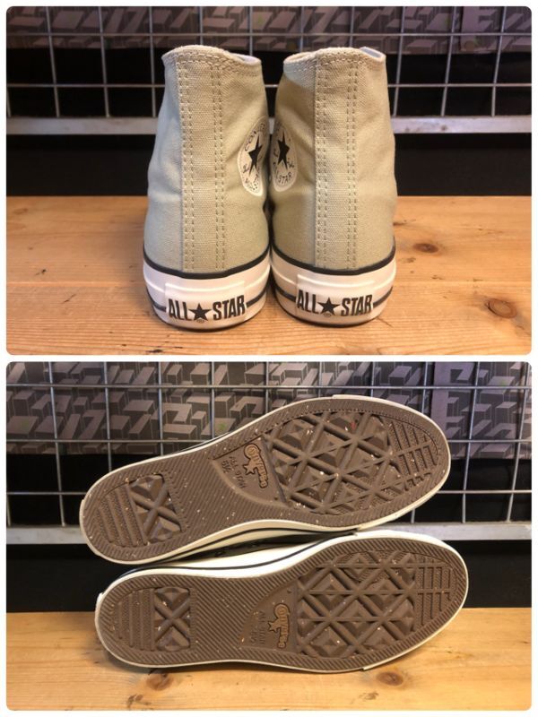 画像: 【34124-2461】converse　ALL STAR NOKORIZOME HI　（ヨモギ）　USED