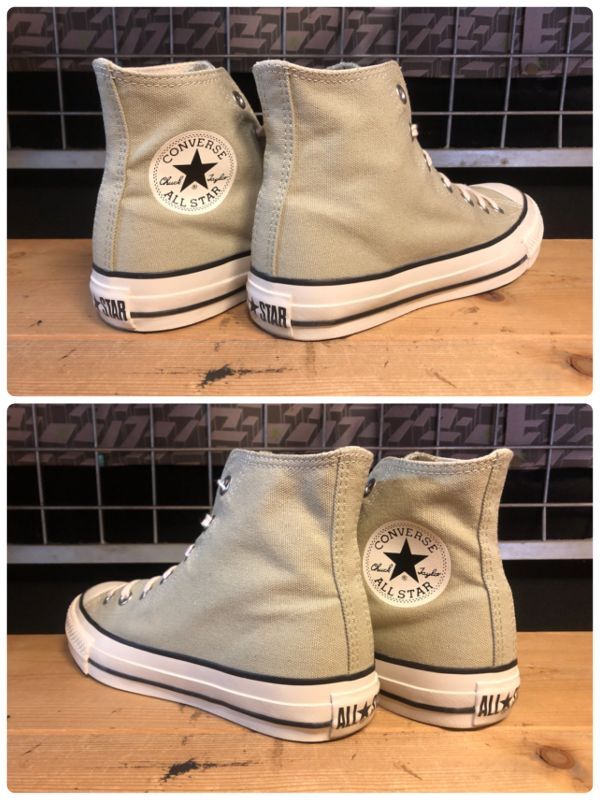 画像: 【34124-2461】converse　ALL STAR NOKORIZOME HI　（ヨモギ）　USED