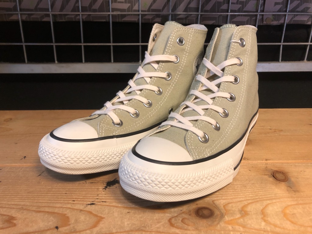 画像1: 【34124-2461】converse　ALL STAR NOKORIZOME HI　（ヨモギ）　USED (1)