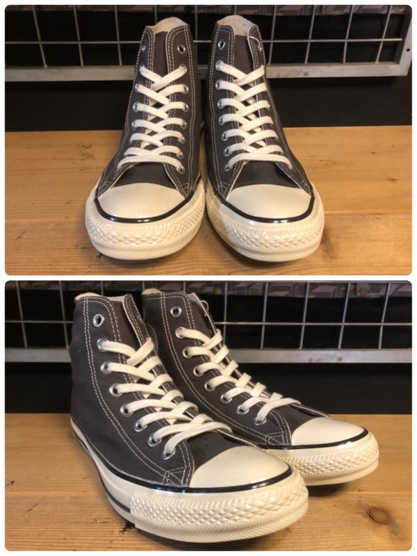 画像: 【33925-2462】converse ALL STAR US COLORS HI （エボニーブラック）　USED