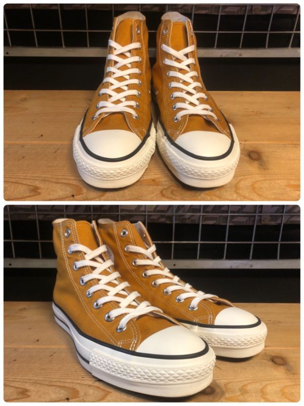 画像: 【34457-2467】converse　ALL STAR J HI　（マスタード）　USED