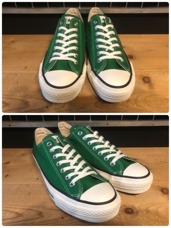 画像: 【34469-2469】converse　ALL STAR J OX　（グリーン）　USED