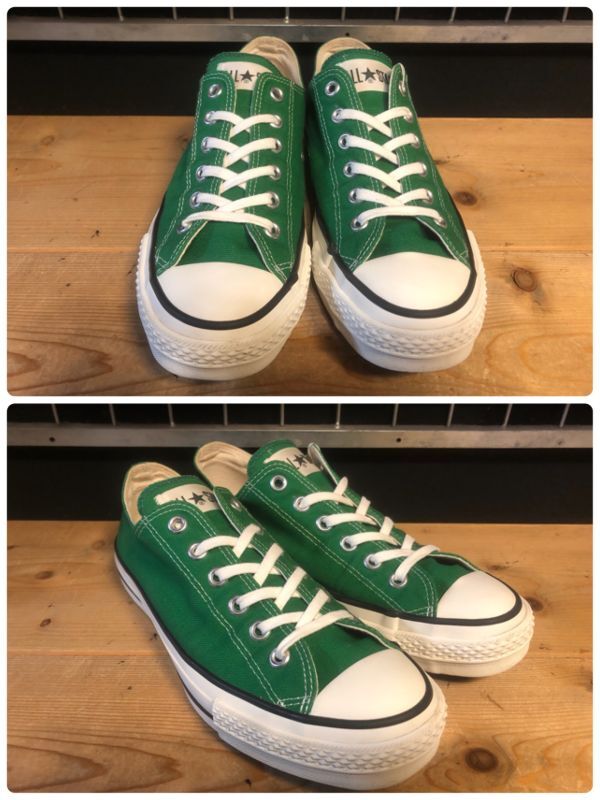 画像: 【34455-2465】converse　ALL STAR J OX　（グリーン）　USED