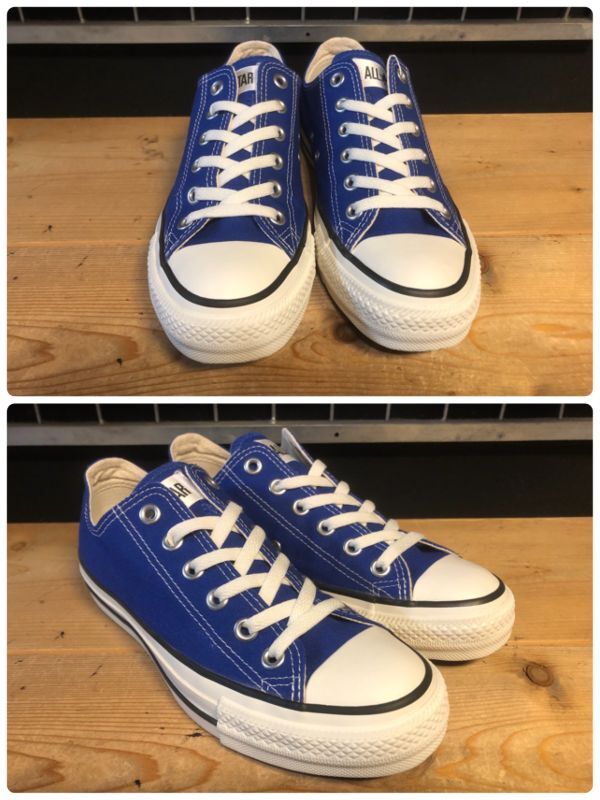 画像: 【34462-2471】converse　ALL STAR （R）OX　（コバルトブルー）　USED