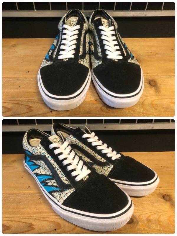 画像: 【34486-2474】VANS × XLARGE　OLD SKOOL　（ブルー）　USED