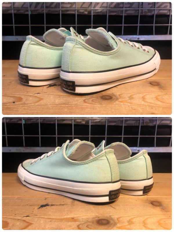 画像: 【33983-2488】converse　ALL STAR 100 LD COLORS OX　（ミント）　USED