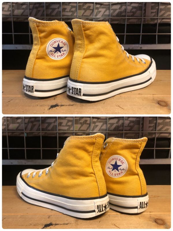 画像: 【34482-2484】converse　ALL STAR OX　（オレンジイエロー）　USED