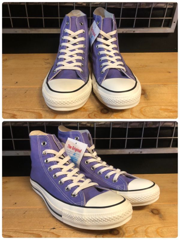 画像: 【34512-2483】converse　ALL STAR WASHEDCANVAS HI　（パープル）　新品