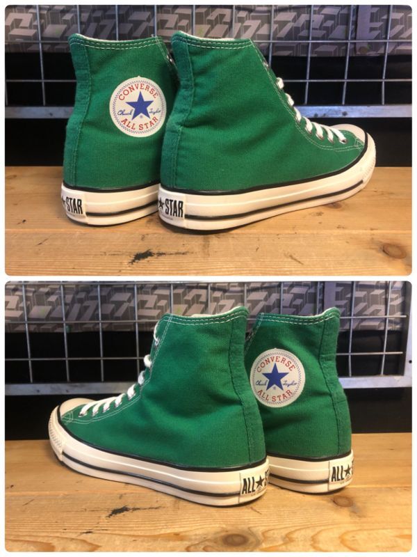 画像: 【34547-2485】converse ALL STAR US COLORS HI （グリーン）　USED