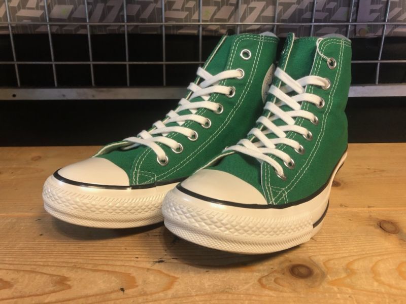 画像1: 【34547-2485】converse ALL STAR US COLORS HI （グリーン）　USED (1)