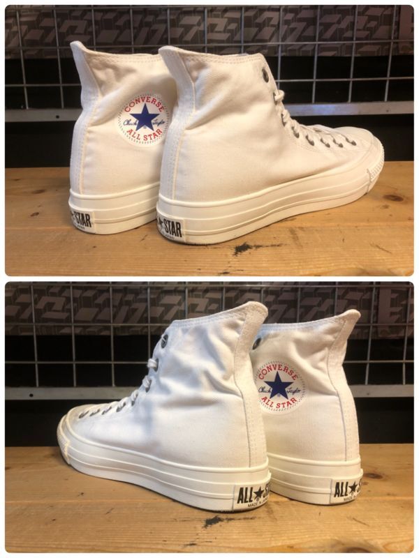 画像: 【34681-2495】converse　ALL STAR J HI　（ホワイト/ホワイト）　USED