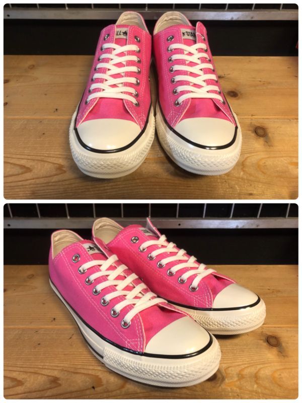 画像: 【34637-2491】converse ALL STAR US COLORS OX （ラズベリー）　USED