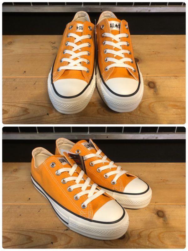 画像: 【34708-2512】converse　ALL STAR （R）OX　（マリーゴールド）　新品