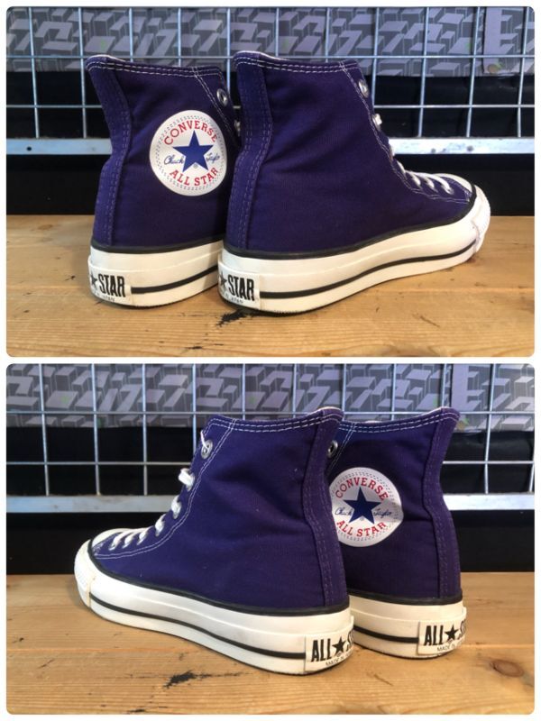 画像: 【34841-2519】converse　ALL STAR J HI　（パープル）　USED