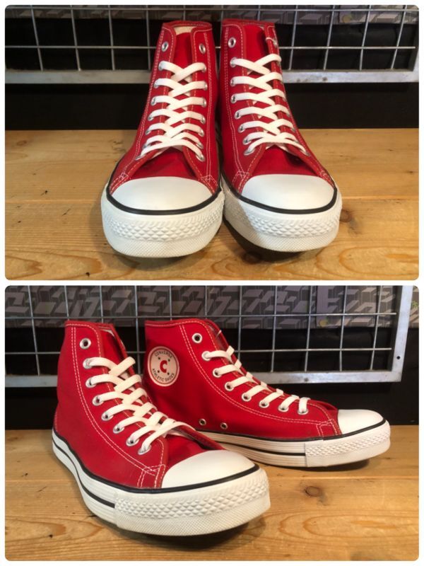 画像: 【34787-2516】converse　ATHLETIC-C HI　（レッド）　USED