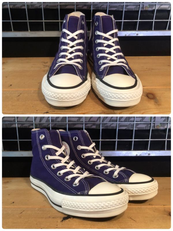 画像: 【34841-2519】converse　ALL STAR J HI　（パープル）　USED