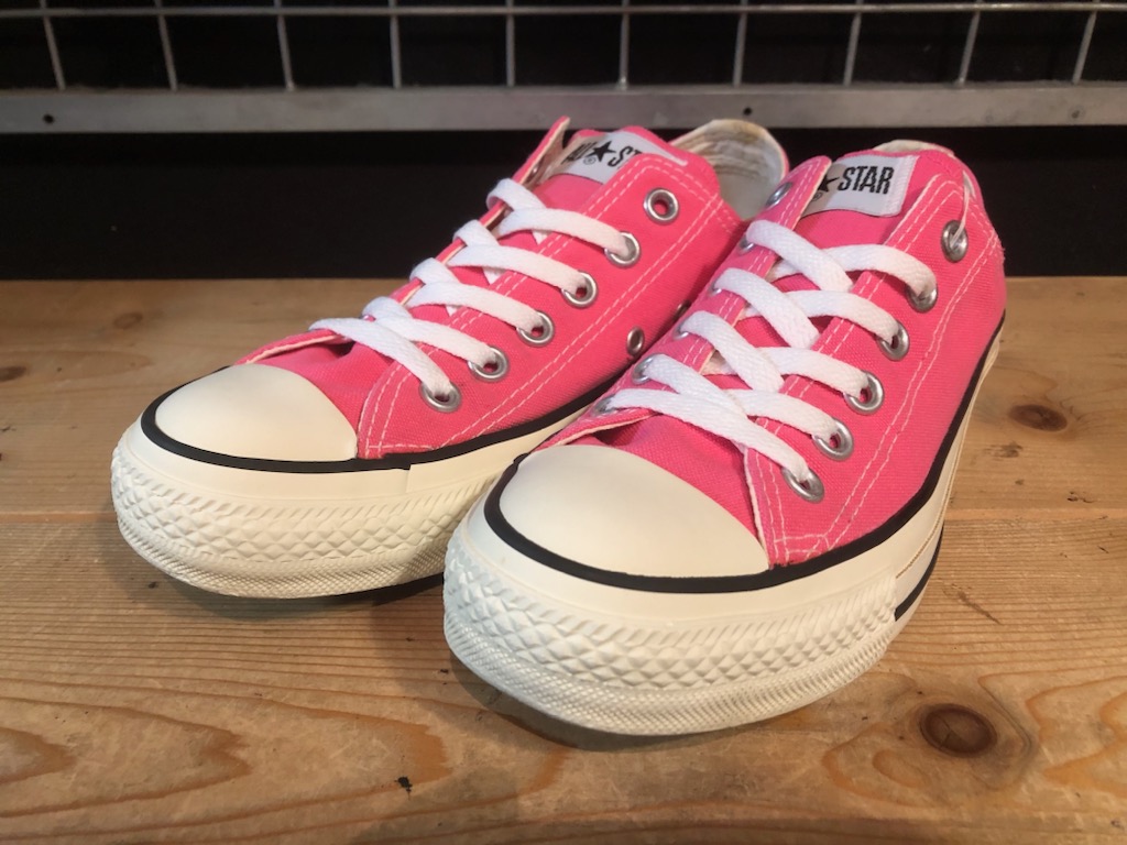 画像1: 【34818-2523】converse ALL STAR OX （ネオンピンク）　USED (1)