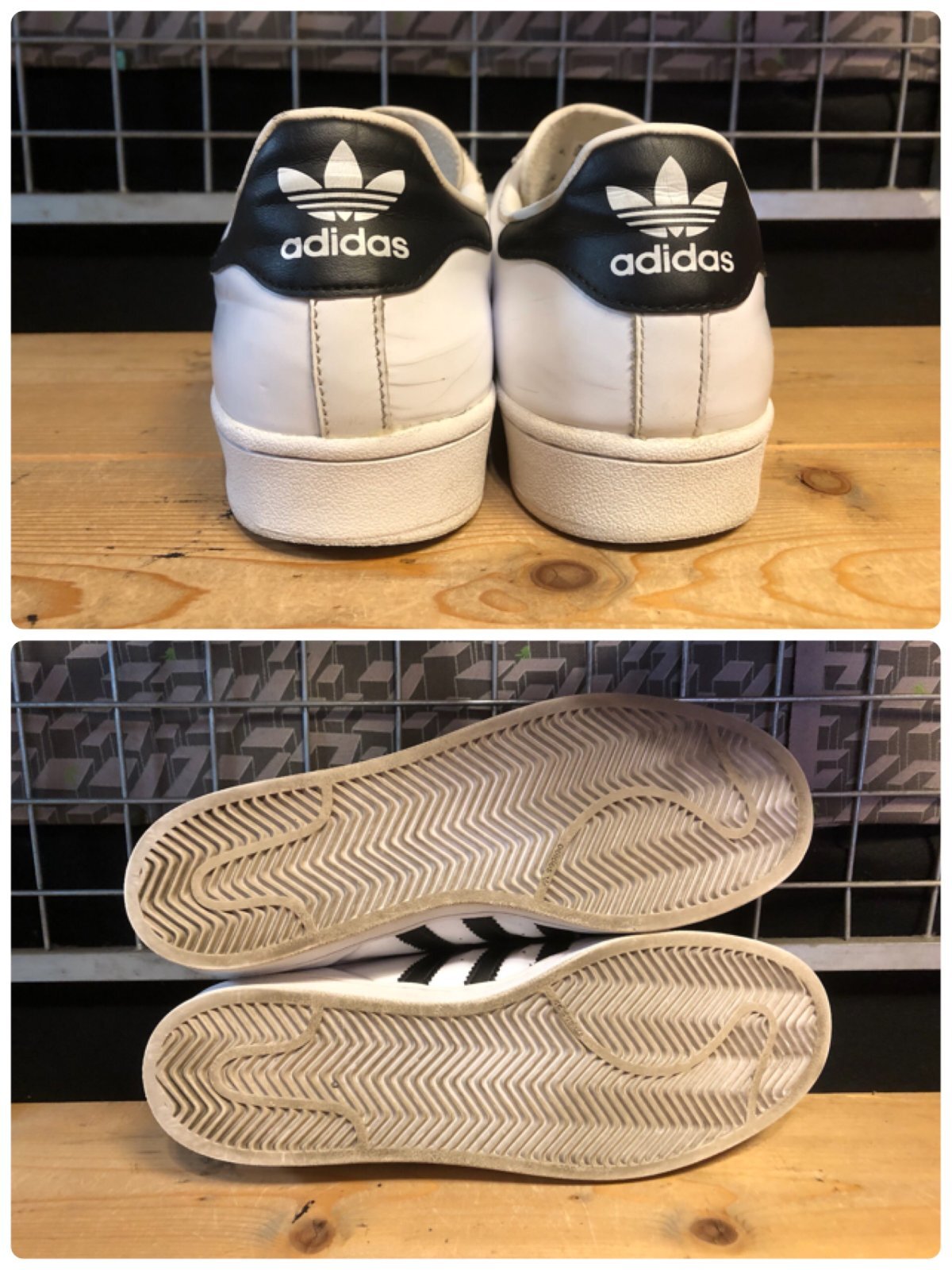 画像: 【34604-2530】adidas　SUPER STAR NIGO BEAR　（ホワイト/ブラック）　USED