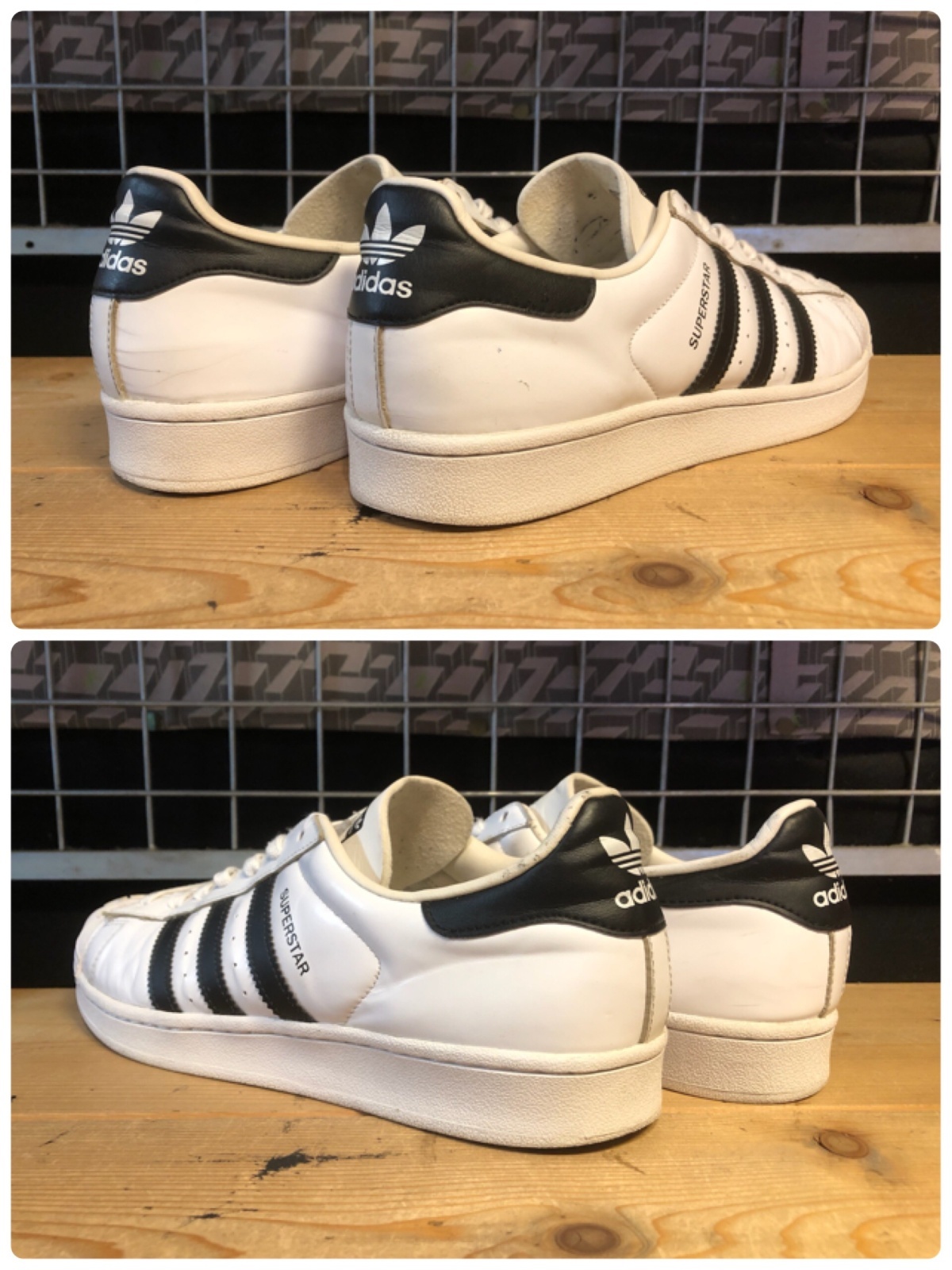 画像: 【34604-2530】adidas　SUPER STAR NIGO BEAR　（ホワイト/ブラック）　USED