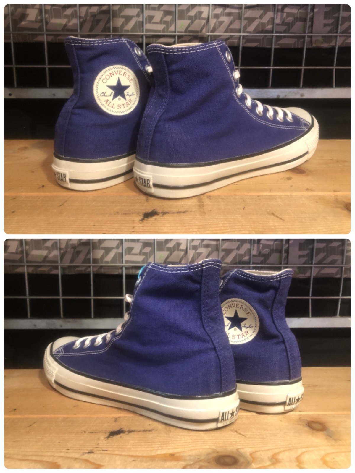 画像: 【34910-2536】converse　ALL STAR COLORS CLASSIC HI　（コバルトブルー）　USED