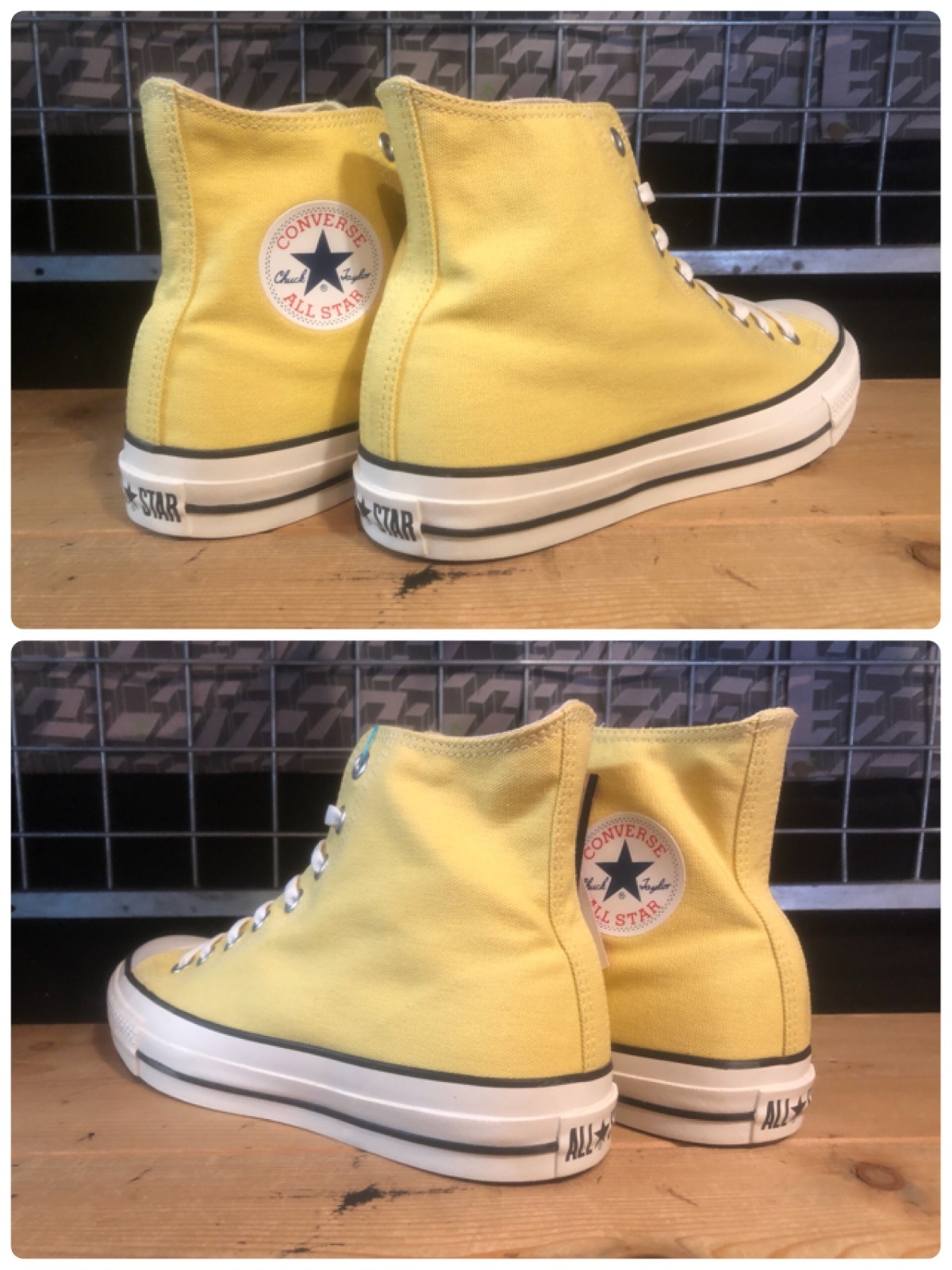 画像: 【34900-2537】converse　ALL STAR （R） HI　（イエロー）　新品