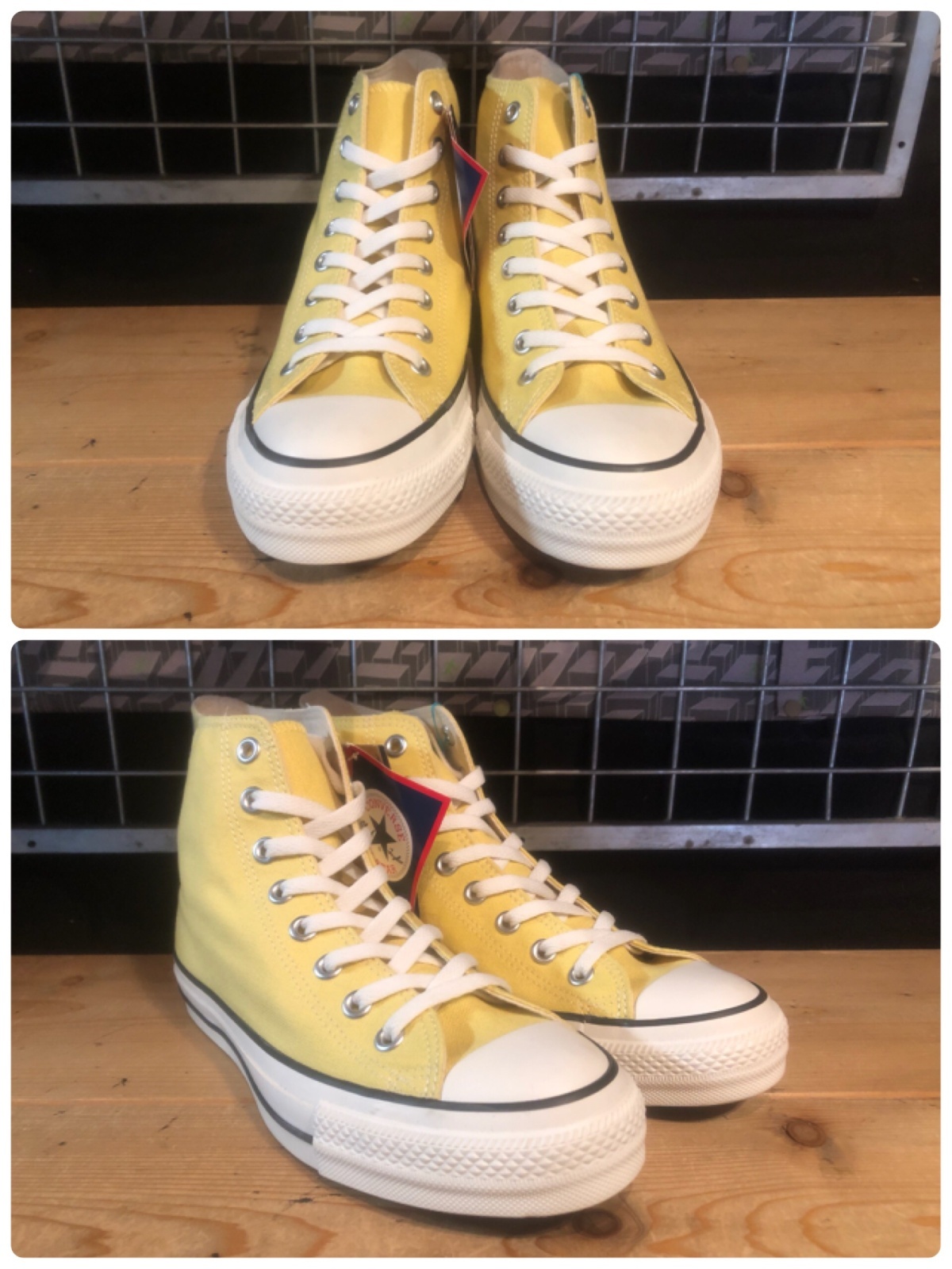 画像: 【34900-2537】converse　ALL STAR （R） HI　（イエロー）　新品