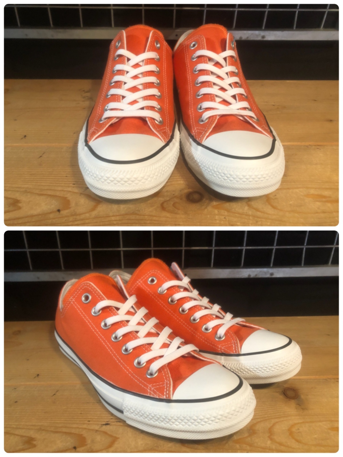 画像: 【34912-2538】converse　ALL STAR 100 COLORS OX　（オレンジ）　USED