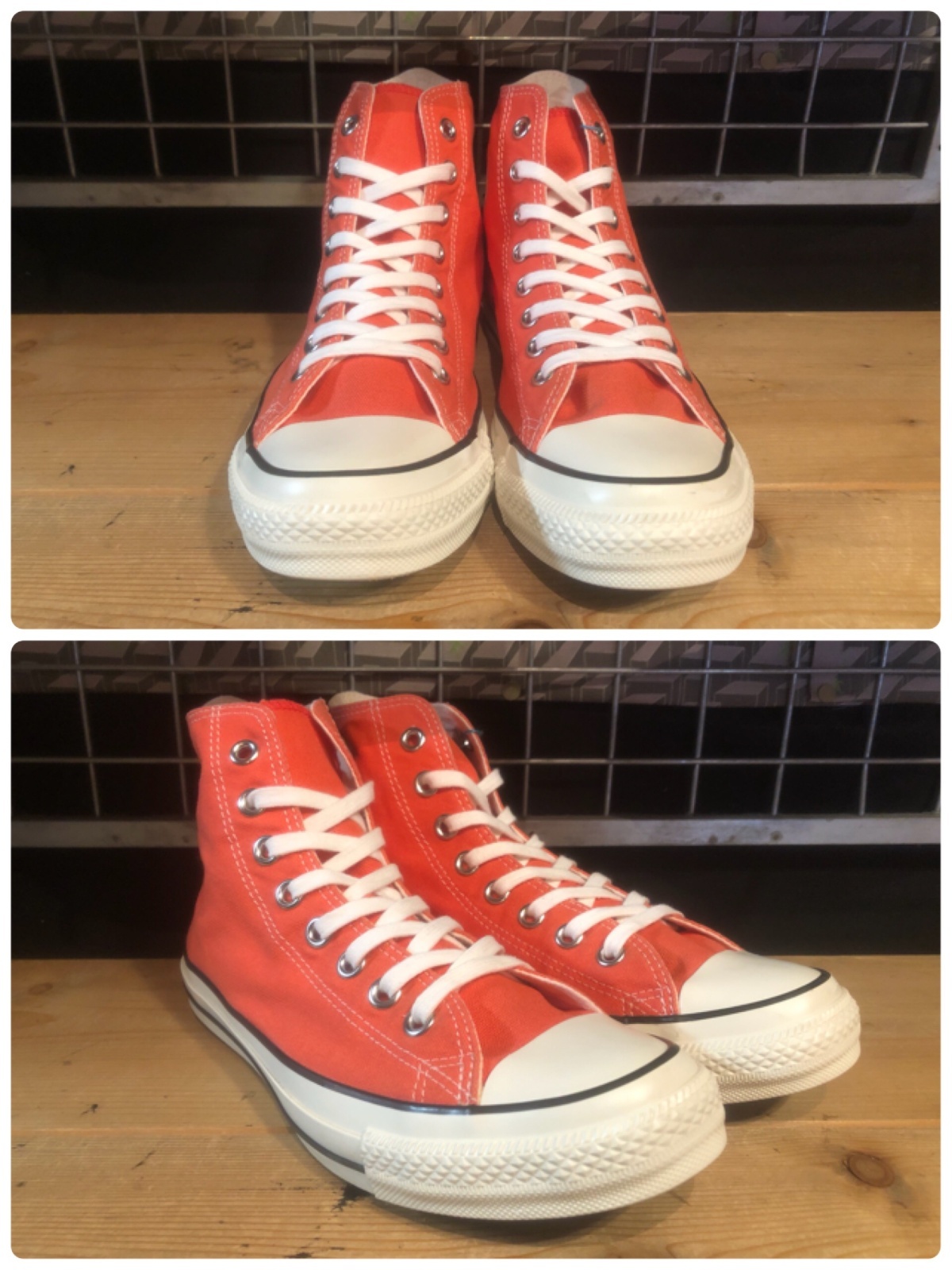 画像: 【34890-2534】converse ALL STAR US NEONCOLORS HI （コーラル）　USED