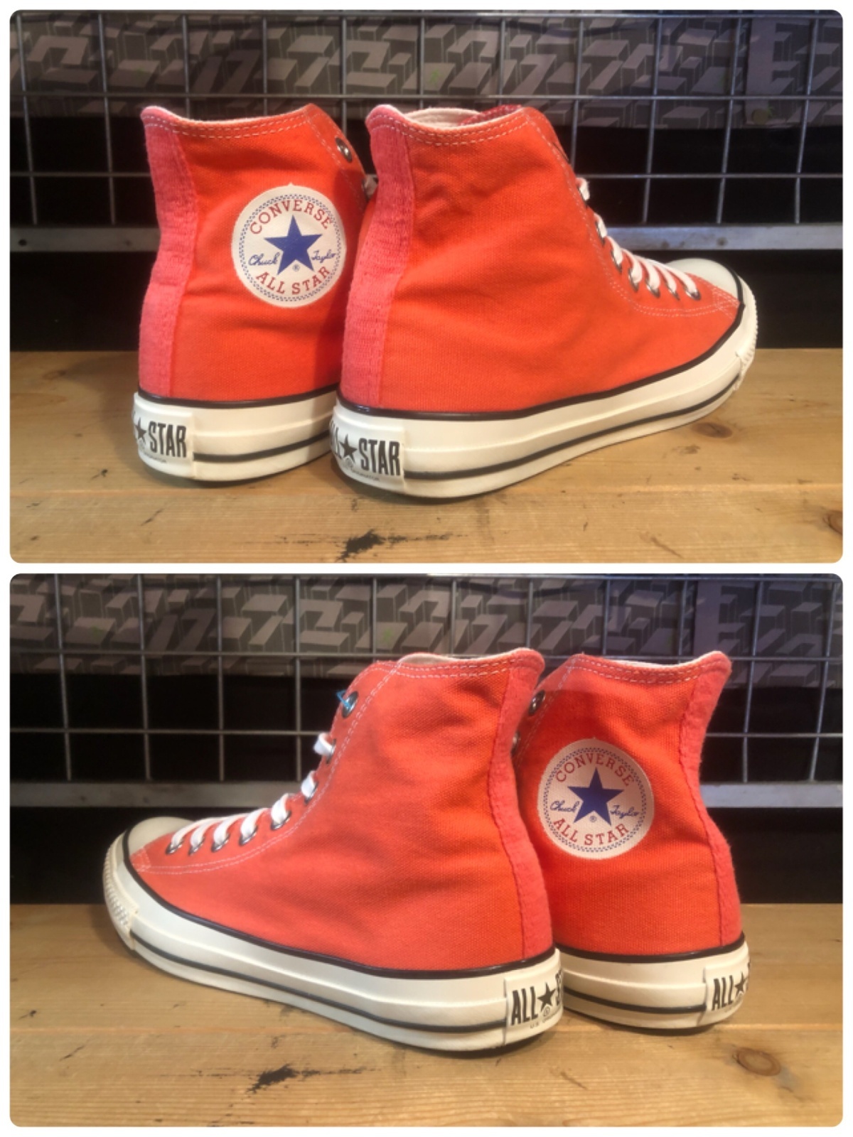 画像: 【34890-2534】converse ALL STAR US NEONCOLORS HI （コーラル）　USED