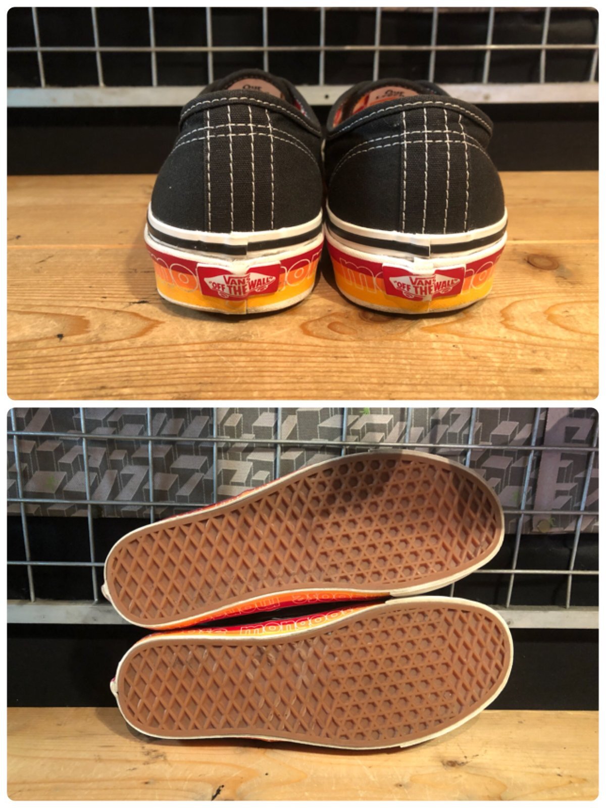 画像: 【35180-2548】VANS×MONGOOSE　AUTHENTIC 44 DX　（ブラック）　USED