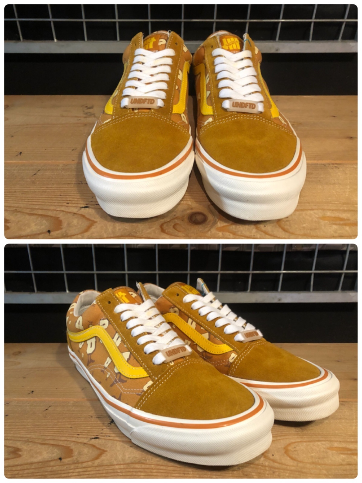 画像: 【35113-2545】VANS×UNDEFEATED　VAULT OG OLD SKOOL LX　（ブラウン）　USED