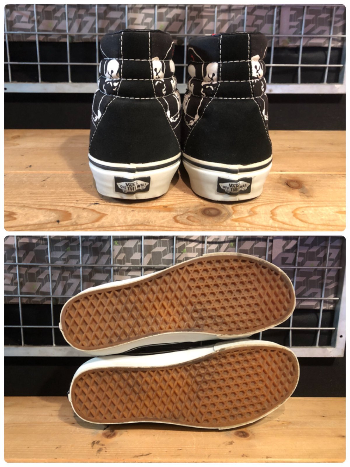 画像: 【35163-2553】VANS　SK8-HI　（ブラック）　USED