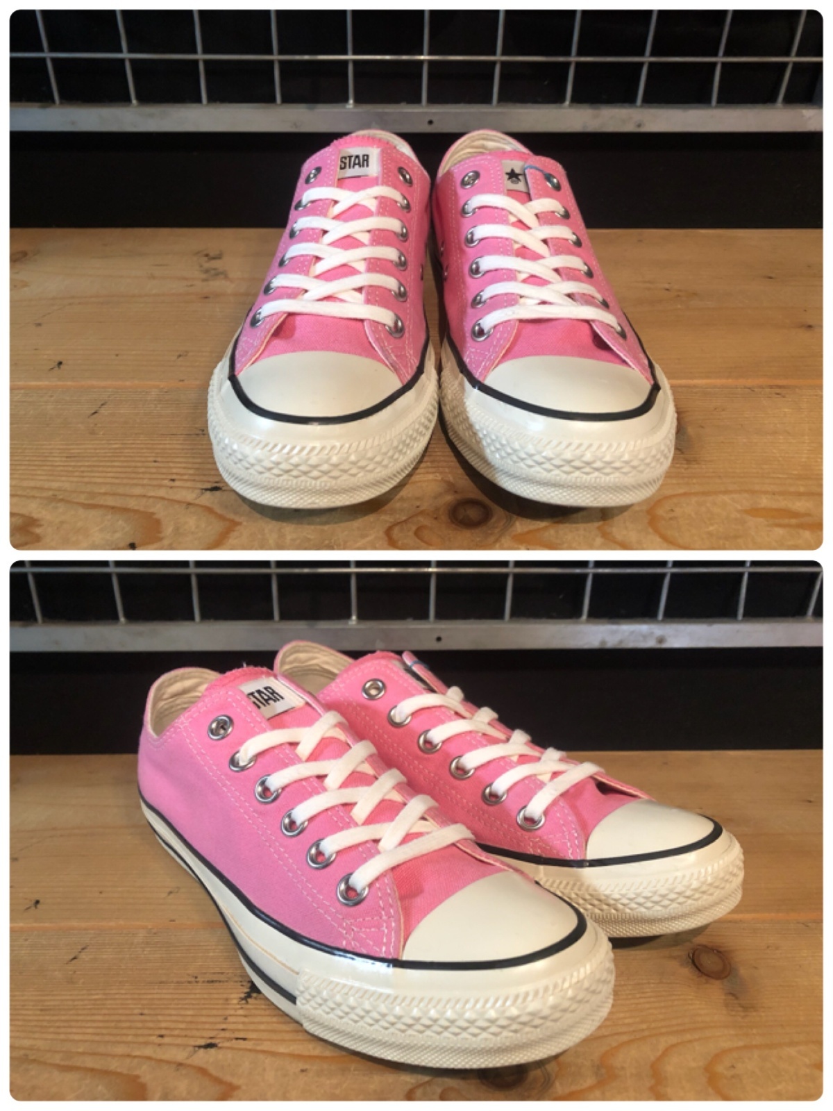 画像: 【34948-2562】converse ALL STAR US COLORS OX （ローズ）　USED