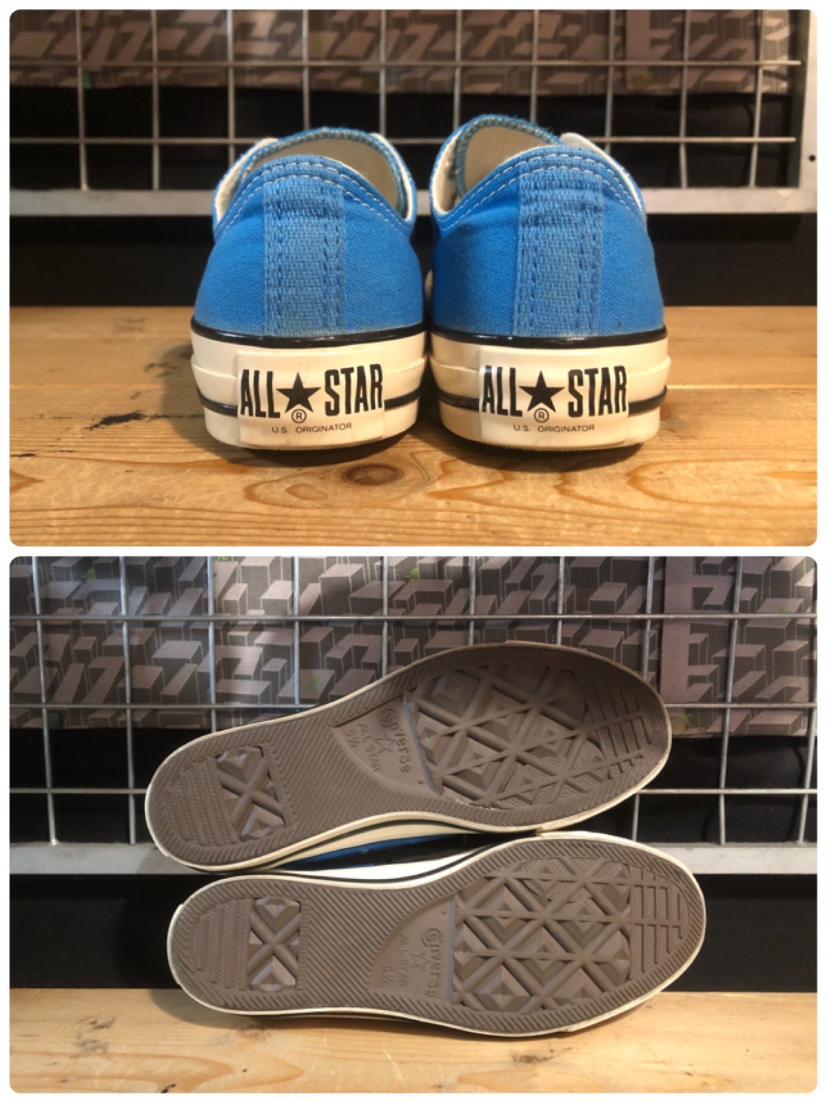 画像: 【35454-2606】converse ALL STAR US COLORS OX （ドリーミーブルー）　USED