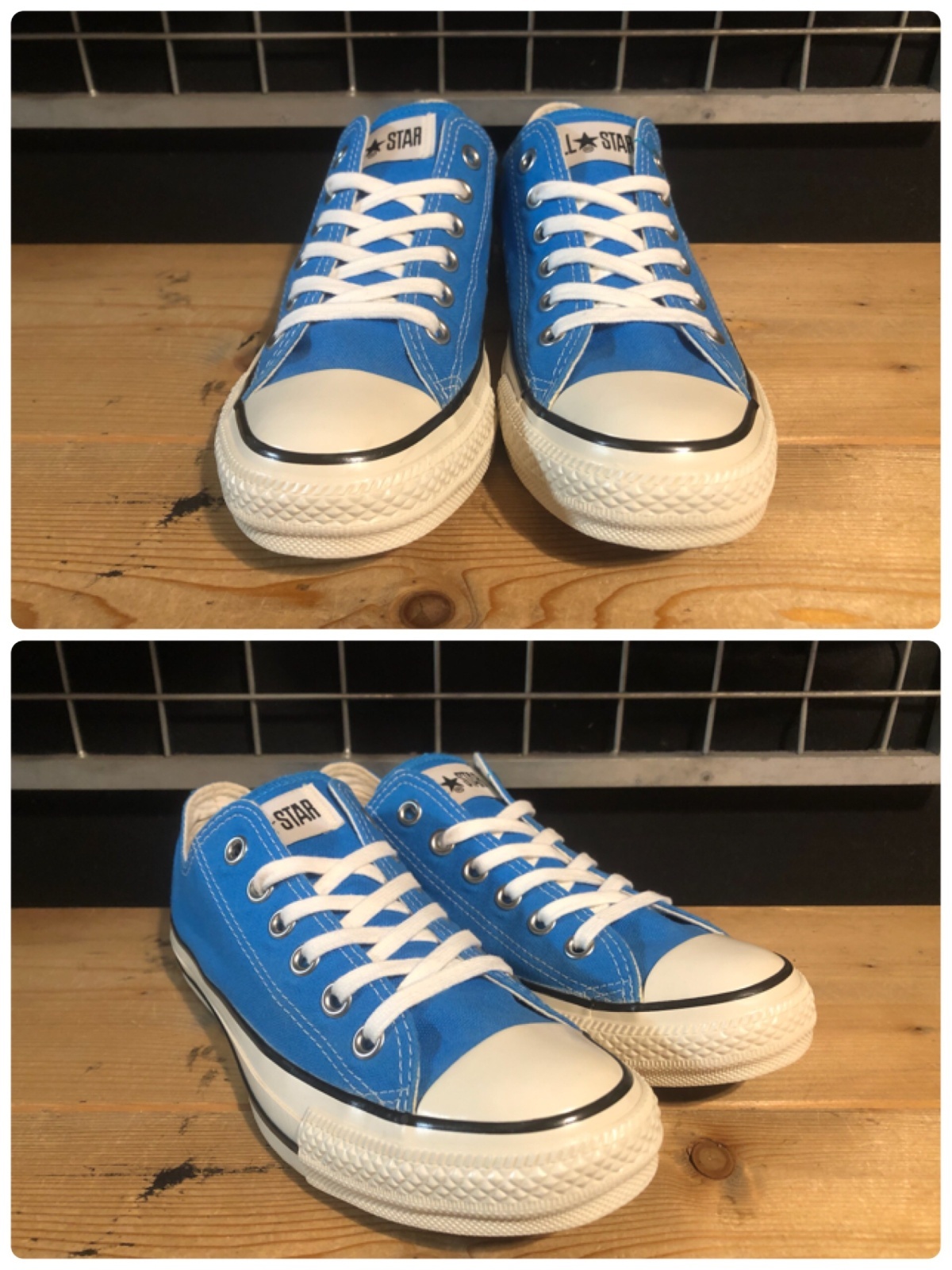 画像: 【35454-2606】converse ALL STAR US COLORS OX （ドリーミーブルー）　USED