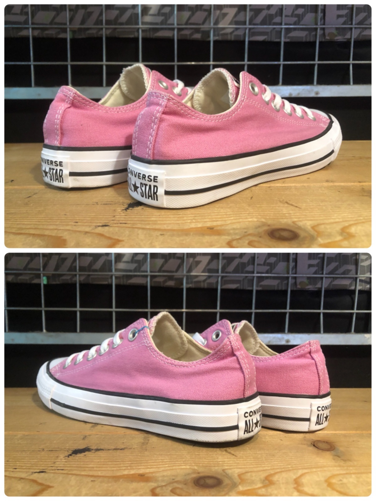 画像: 【35393-2607】converse　ALL STAR OX　（ピンク）　USED