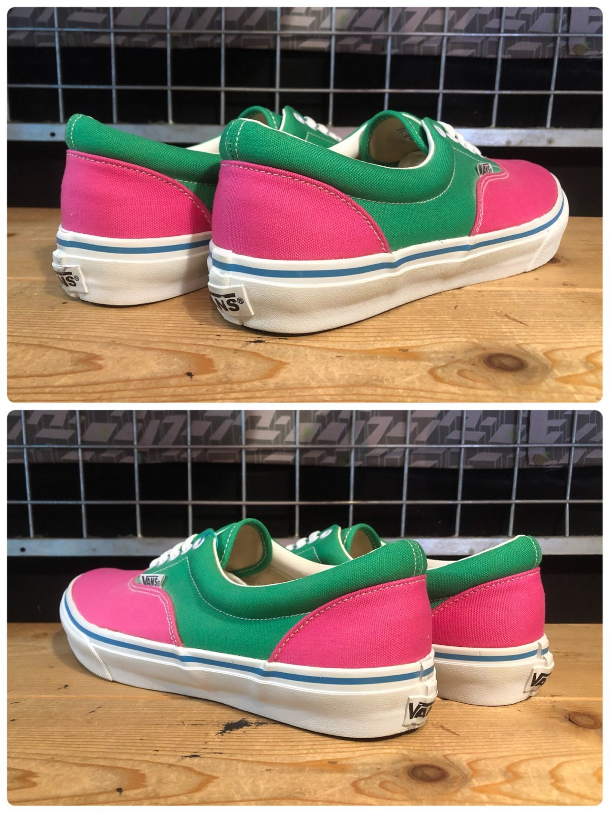 画像: 【35532-2620】VANS　ERA　（グリーン/ピンク）　USED