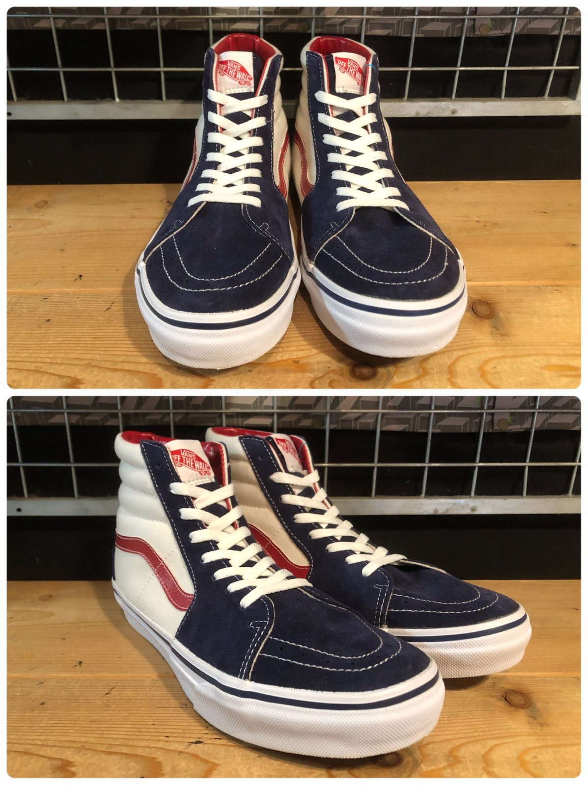 画像: 【35503-2616】VANS　SK8-HI　（トリコロール）　USED