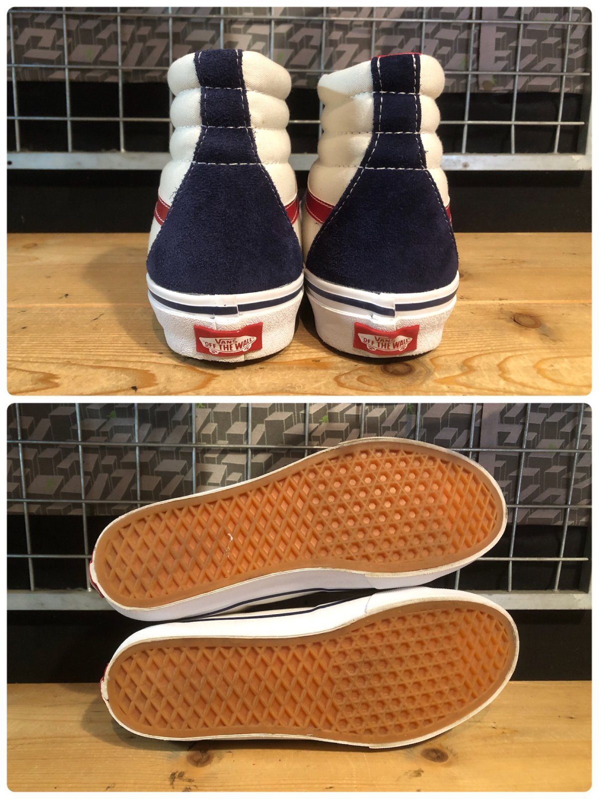 画像: 【35503-2616】VANS　SK8-HI　（トリコロール）　USED