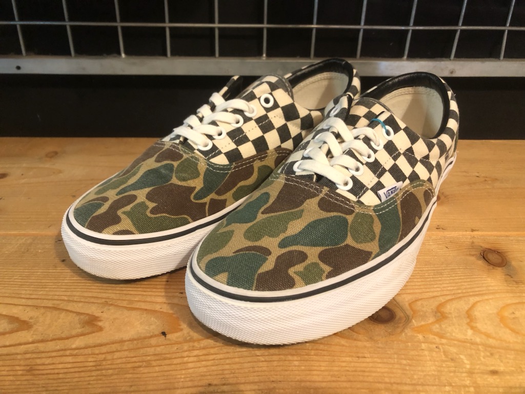 画像1: 【35553-2619】VANS　ERA VANDOREN　（チェック/カモフラージュ）　USED (1)