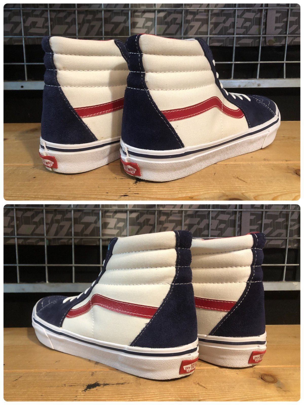 画像: 【35503-2616】VANS　SK8-HI　（トリコロール）　USED